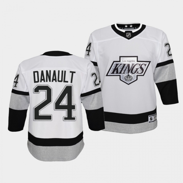 Youth Phillip Danault Jersey Kings Alternate White Prime Jersey