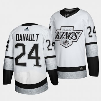 Phillip Danault #24 Kings 2021-22 Alternate Throwback-Inspired White Jersey