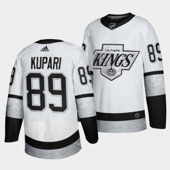 Rasmus Kupari #89 Kings 2021-22 Alternate Throwback-Inspired White Jersey