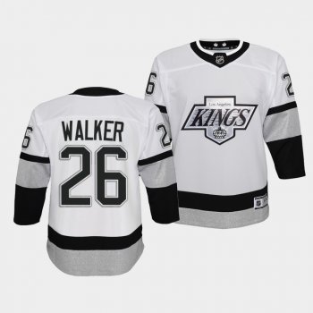 Youth Sean Walker Jersey Kings Alternate White Prime Jersey