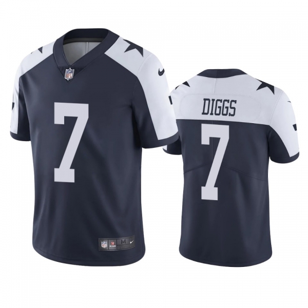 Trevon Diggs Dallas Cowboys Navy Vapor Limited Jersey