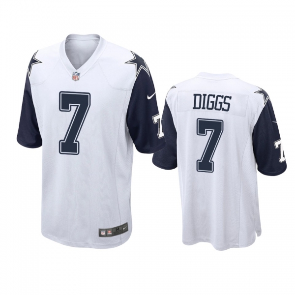 Dallas Cowboys Trevon Diggs White Alternate Game Jersey