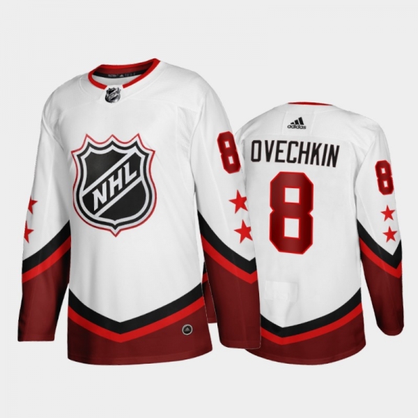 Alex Ovechkin #8 Washington Capitals 2022 All Star White Eastern Jersey