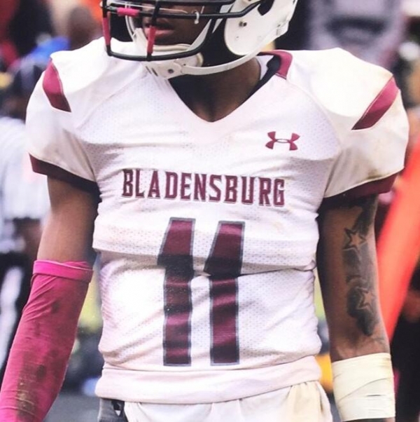 BLADENSBURG high school Under Armour custom jersey