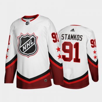 Steven Stamkos #91 Tampa Bay Lightning 2022 All Star White Eastern Jersey