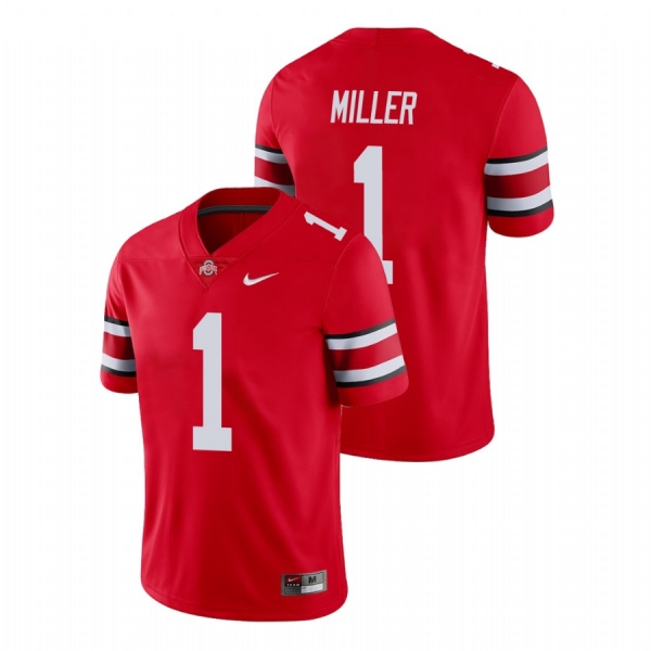 Men's Ohio State Buckeyes Braxton Miller Scarlet College Football Game Jersey