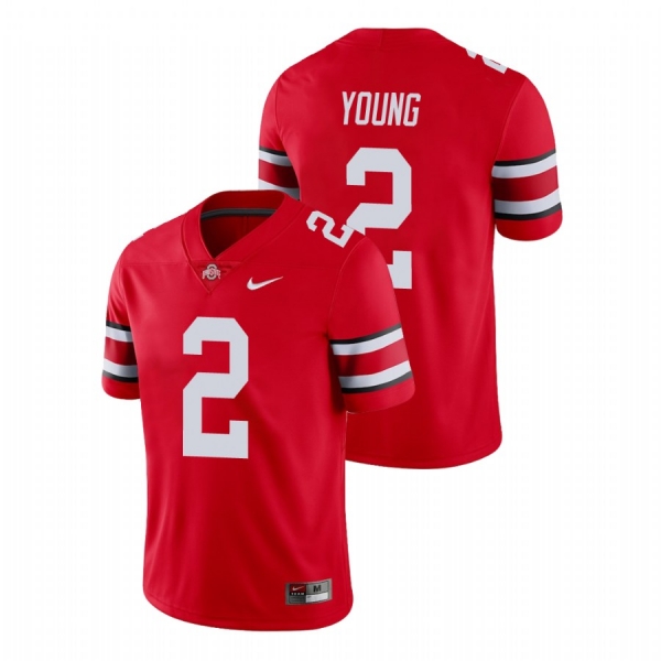 Men's Ohio State Buckeyes Chase Young Scarlet College Football Game Jersey