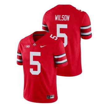 Garrett Wilson Ohio State Buckeyes Scarlet Game Football Jersey