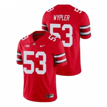 Luke Wypler Ohio State Buckeyes Scarlet Game Football Jersey