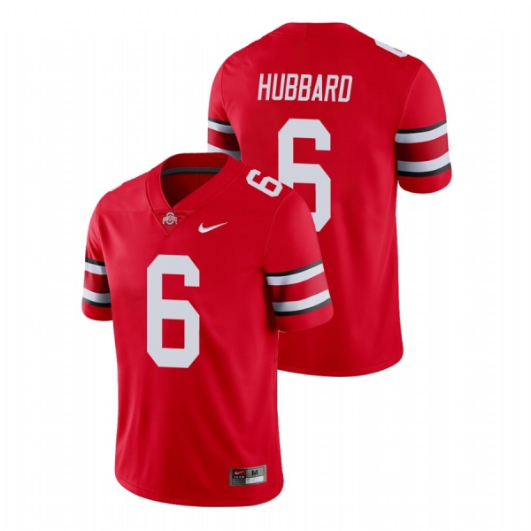 Men's Ohio State Buckeyes Sam Hubbard Scarlet College Football Game Jersey