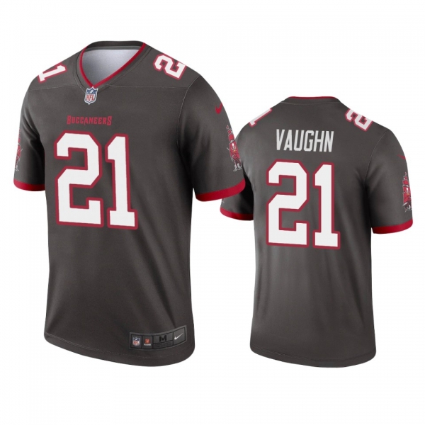 Tampa Bay Buccaneers Ke'Shawn Vaughn Pewter Legend Jersey - Men's