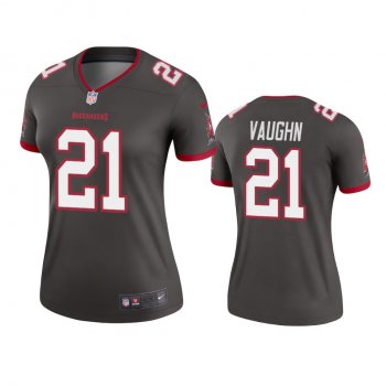 Women's Tampa Bay Buccaneers Ke'Shawn Vaughn Pewter Legend Jersey