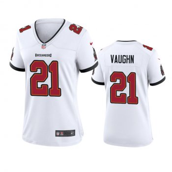 Women's Tampa Bay Buccaneers Ke'Shawn Vaughn White Game Jersey