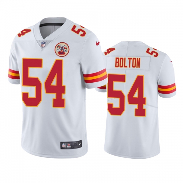 Kansas City Chiefs Nick Bolton White Vapor Limited Jersey