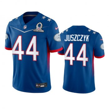 San Francisco 49ers Kyle Juszczyk Royal Game 2022 NFC Pro Bowl Jersey