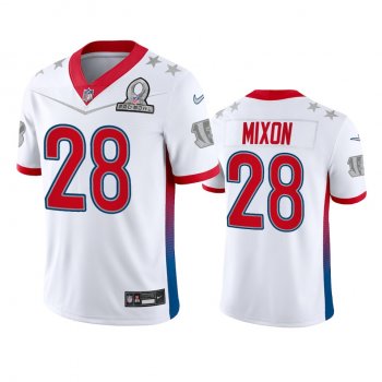 Cincinnati Bengals Joe Mixon White Game 2022 AFC Pro Bowl Jersey