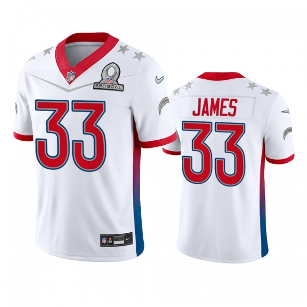 Los Angeles Chargers Derwin James White Game 2022 AFC Pro Bowl Jersey