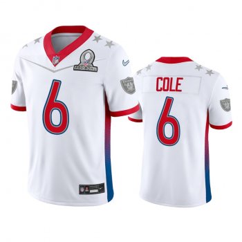 Las Vegas Raiders A.J. Cole White Game 2022 AFC Pro Bowl Jersey