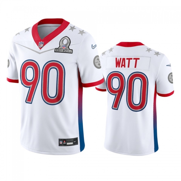 Pittsburgh Steelers T.J. Watt White Game 2022 AFC Pro Bowl Jersey