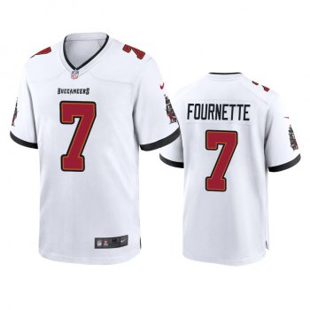 Tampa Bay Buccaneers Leonard Fournette White Game Jersey