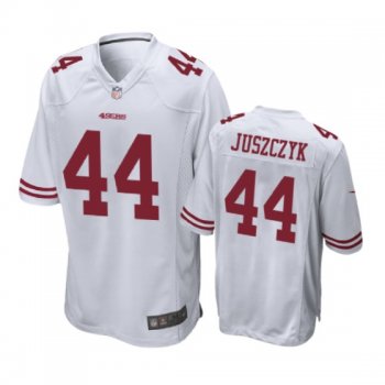 San Francisco 49ers #44 Kyle Juszczyk White Nike Game Jersey - Men's