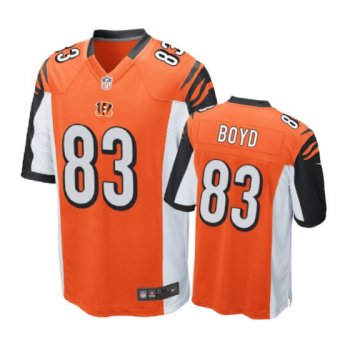 Cincinnati Bengals #83 Tyler Boyd Orange Nike Game Jersey - Men's