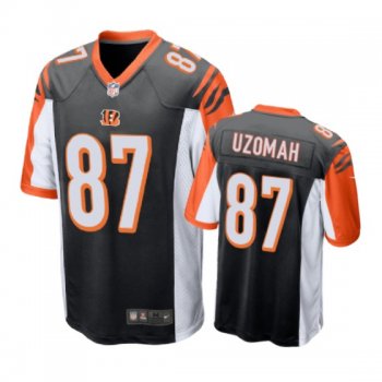 Cincinnati Bengals #87 C.J. Uzomah Black Nike Game Jersey - Men's