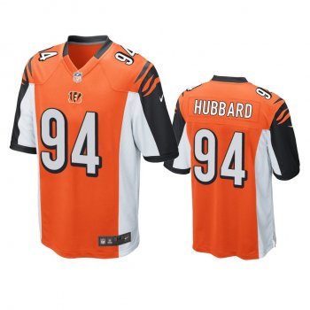 Cincinnati Bengals #94 Sam Hubbard Orange Game Jersey - Men's