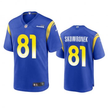 Los Angeles Rams Ben Skowronek Royal Game Jersey