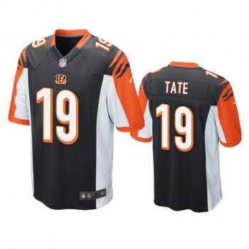 Cincinnati Bengals Auden Tate Black Game Jersey