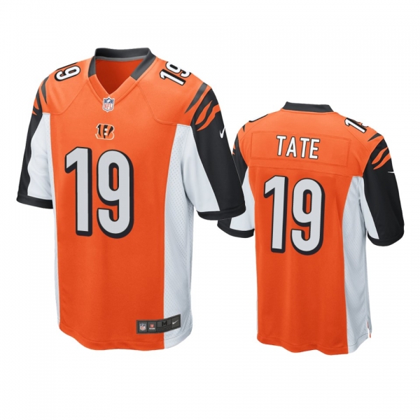 Cincinnati Bengals Auden Tate Orange Game Jersey