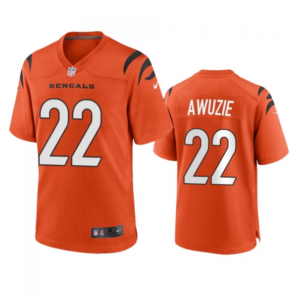 Cincinnati Bengals Chidobe Awuzie Orange Game Jersey