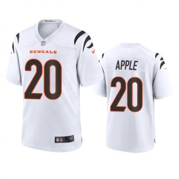 Cincinnati Bengals Eli Apple White Game Jersey