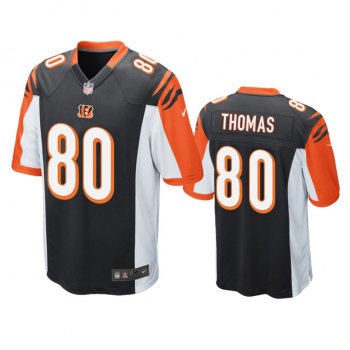 Cincinnati Bengals Mike Thomas Black Game Jersey