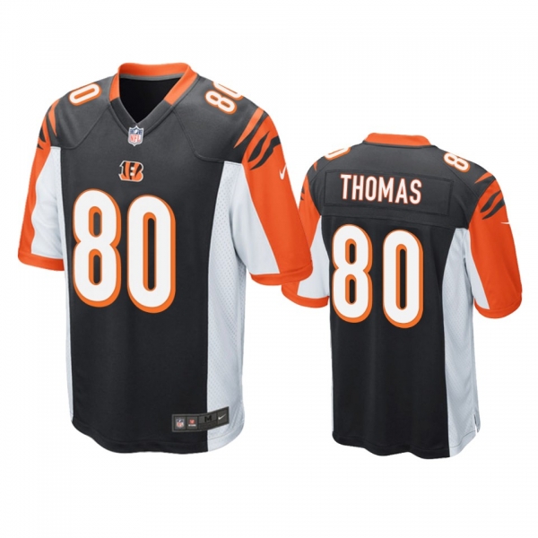 Cincinnati Bengals Mike Thomas Black Game Jersey