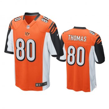 Cincinnati Bengals Mike Thomas Orange Game Jersey