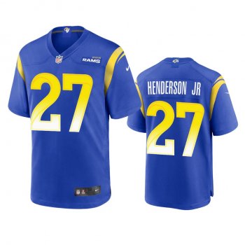 Los Angeles Rams Darrell Henderson Jr. Royal Game Jersey