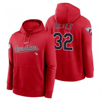 Cleveland Guardians Franmil Reyes Red Team Modern Arch Hoodie