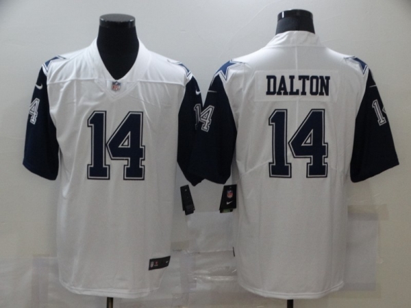 Nike Cowboys 14 Andy Dalton White Color Rush Limited Men Jersey