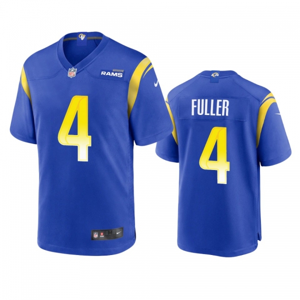 Los Angeles Rams Jordan Fuller Royal Game Jersey