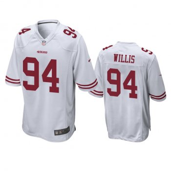 San Francisco 49ers Jordan Willis White Game Jersey