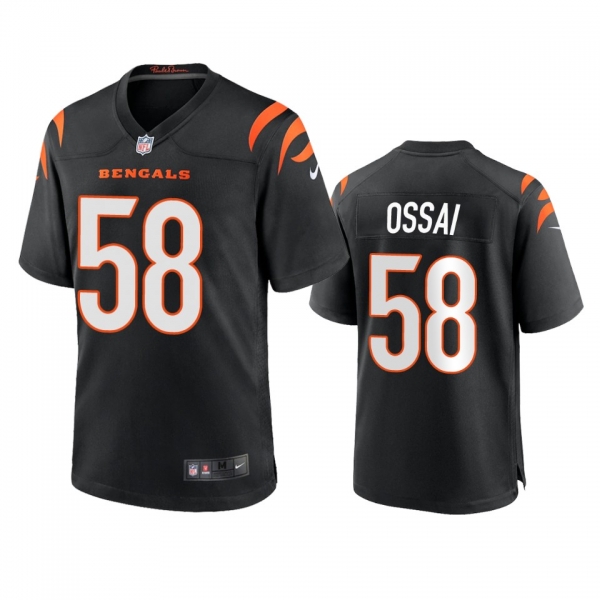 Cincinnati Bengals Joseph Ossai Black Game Jersey