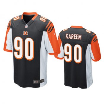 Cincinnati Bengals Khalid Kareem Black Game Jersey