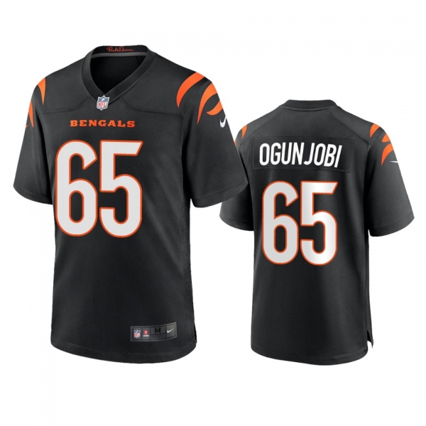 Cincinnati Bengals Larry Ogunjobi Black Game Jersey