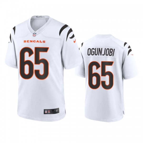 Cincinnati Bengals Larry Ogunjobi White Game Jersey