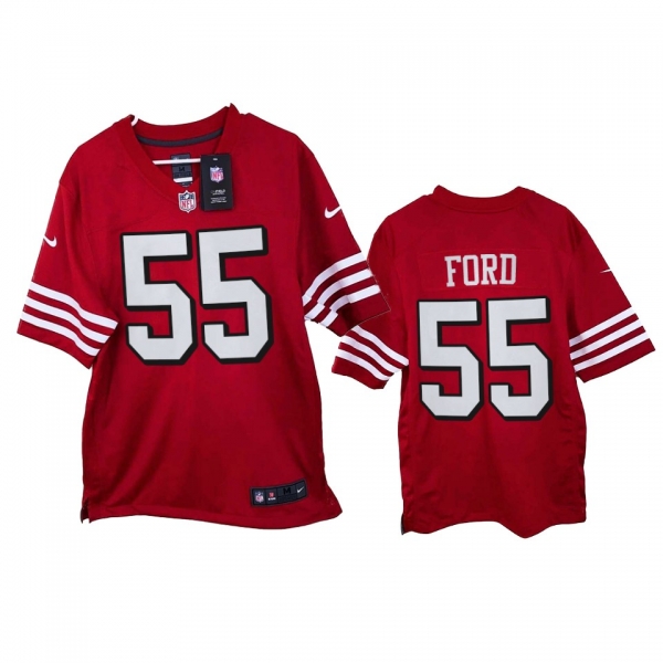 San Francisco 49ers Dee Ford Scarlet 2021 Game Jersey