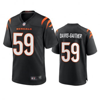 Cincinnati Bengals Akeem Davis-Gaither Black 2021 Game Jersey