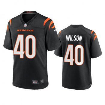 Cincinnati Bengals Brandon Wilson Black 2021 Game Jersey