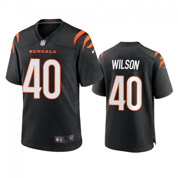 Cincinnati Bengals Brandon Wilson Black 2021 Game Jersey