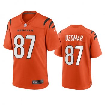 Cincinnati Bengals C.J. Uzomah Orange 2021 Game Jersey